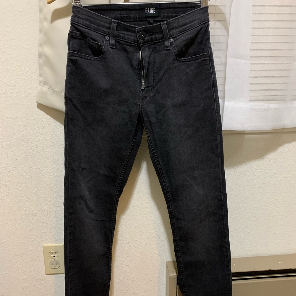 Paige Black Skinny Jeans